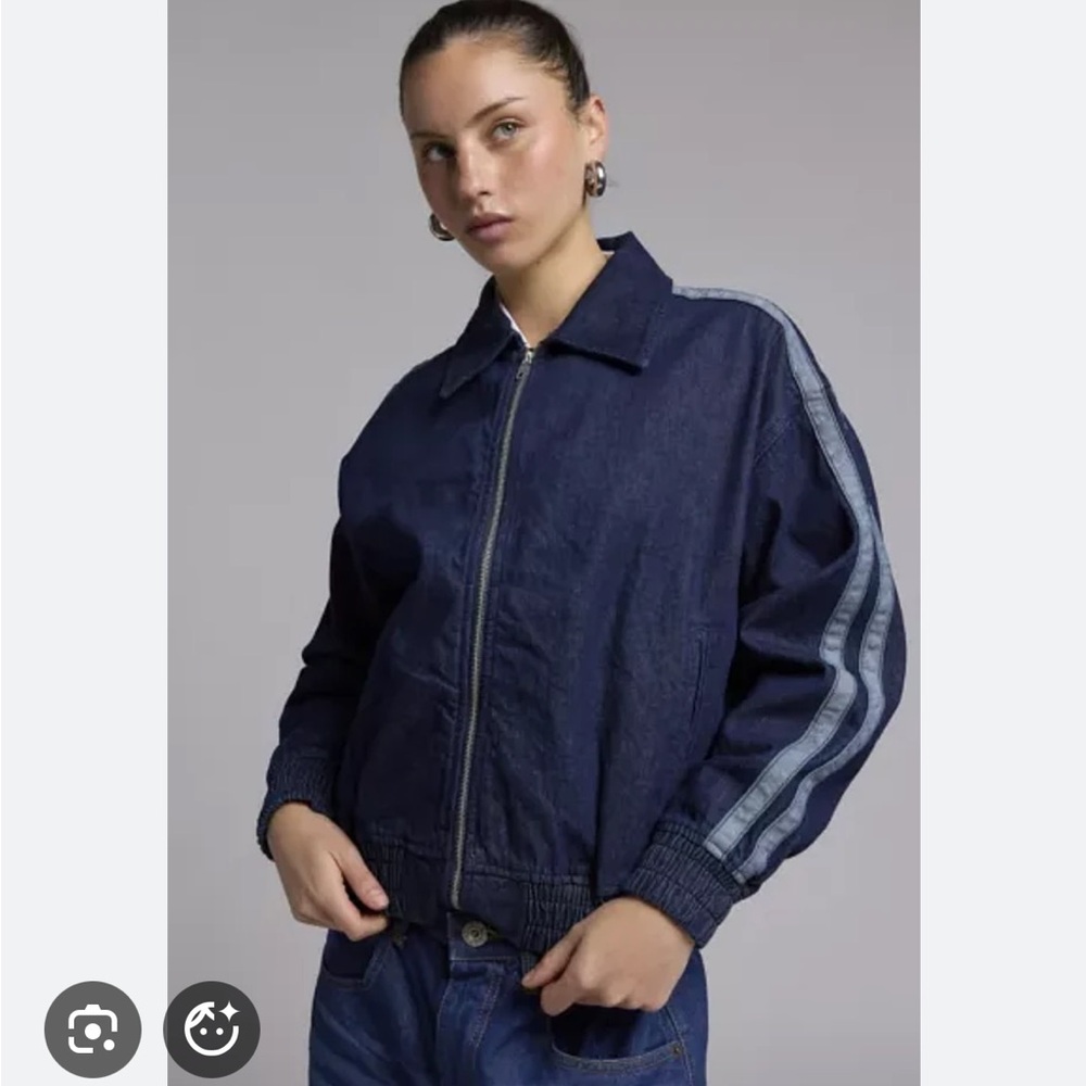 Urban Outfitters BDG Dani Denim Bomber NWT